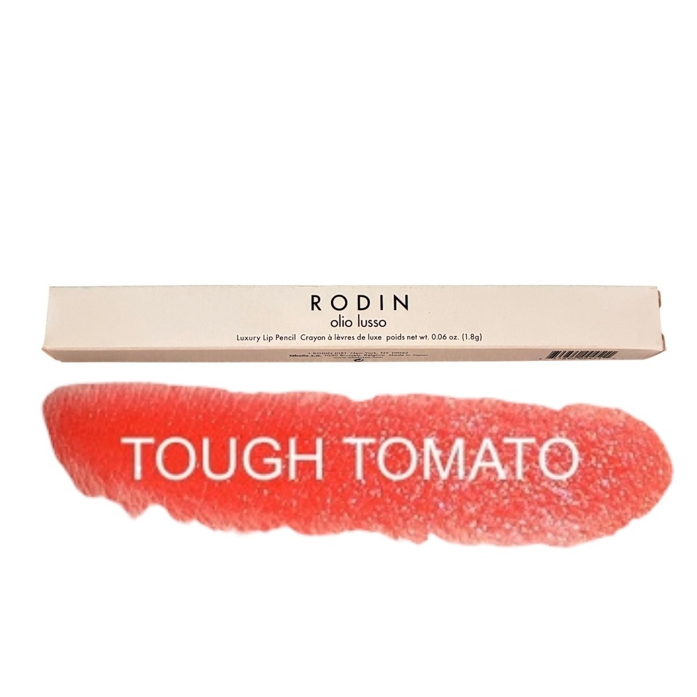 RODIN Olio Lusso Luxury Lip Pencil Tough Tomato Orange Red Discontinued NIB New